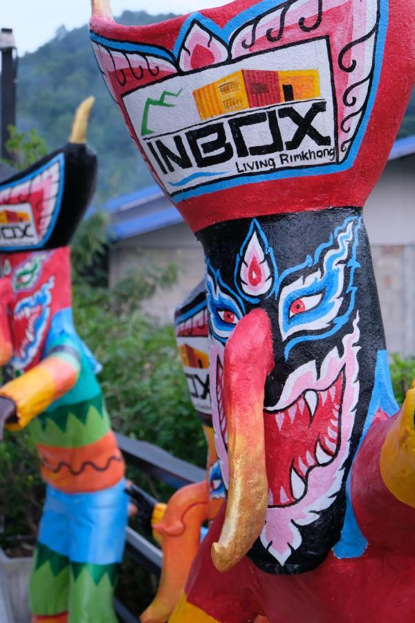 Hotel Inbox Living Rimkhong Chiang Khan Exterior foto